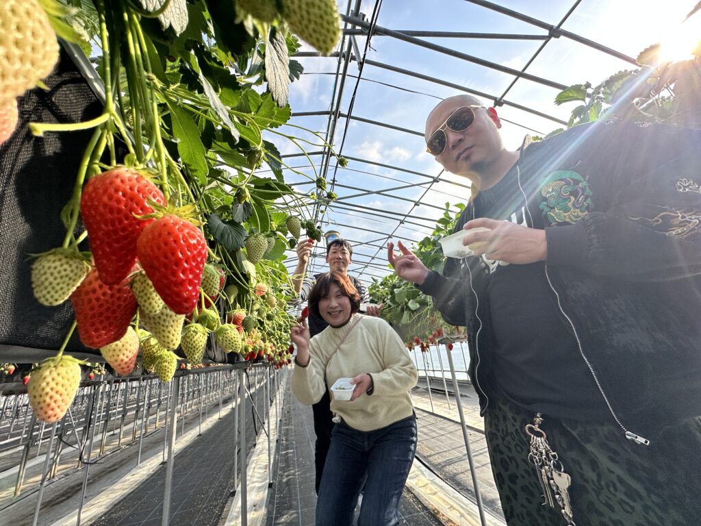 いちご狩り